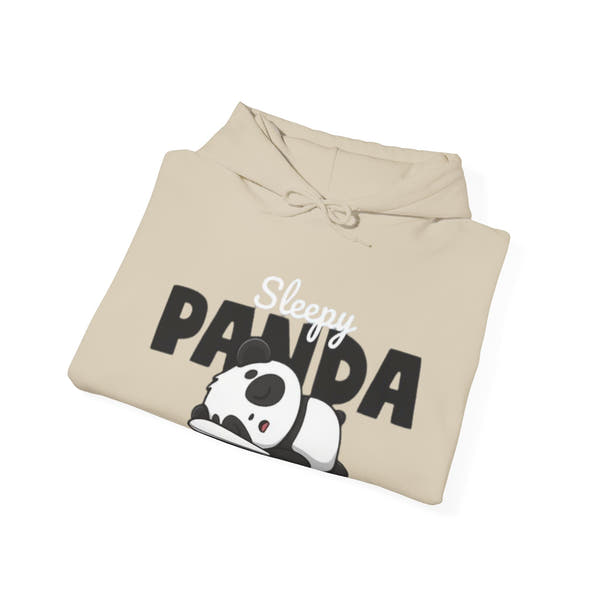 Cozy Panda Sweatshirt, Cute Animal Hoodie, Unisex Cute Apparel, Perfect Gift for Animal Lovers, Relaxation Style, Casual Wear