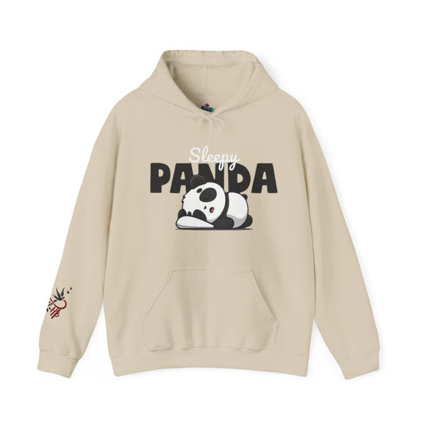 Cozy Panda Sweatshirt, Cute Animal Hoodie, Unisex Cute Apparel, Perfect Gift for Animal Lovers, Relaxation Style, Casual Wear