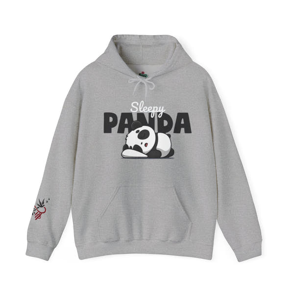 Cozy Panda Sweatshirt, Cute Animal Hoodie, Unisex Cute Apparel, Perfect Gift for Animal Lovers, Relaxation Style, Casual Wear