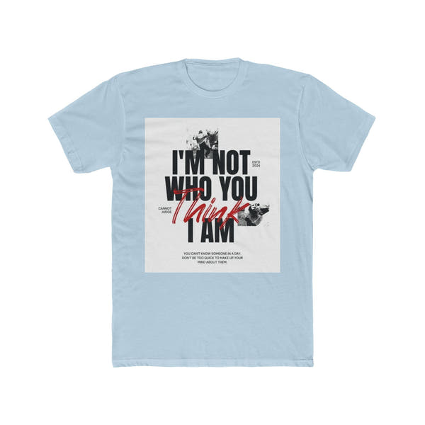 Playful Unisex Cotton Crew Tee - Casual Wear for Self-Expression, Funny Gift for Friends, Everyday Comfort, Birthday Present, Trendy Fashion