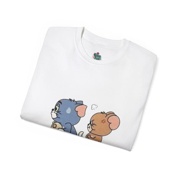 Cute Animal Scooter Tee, Unisex Cotton T-Shirt, Cartoon Graphic Tee, Gift for Animal Lovers, Fun Casualwear for All Occasions