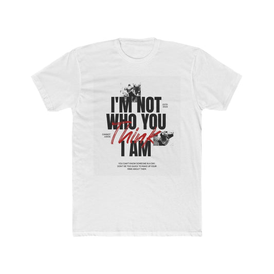Playful Unisex Cotton Crew Tee - Casual Wear for Self-Expression, Funny Gift for Friends, Everyday Comfort, Birthday Present, Trendy Fashion