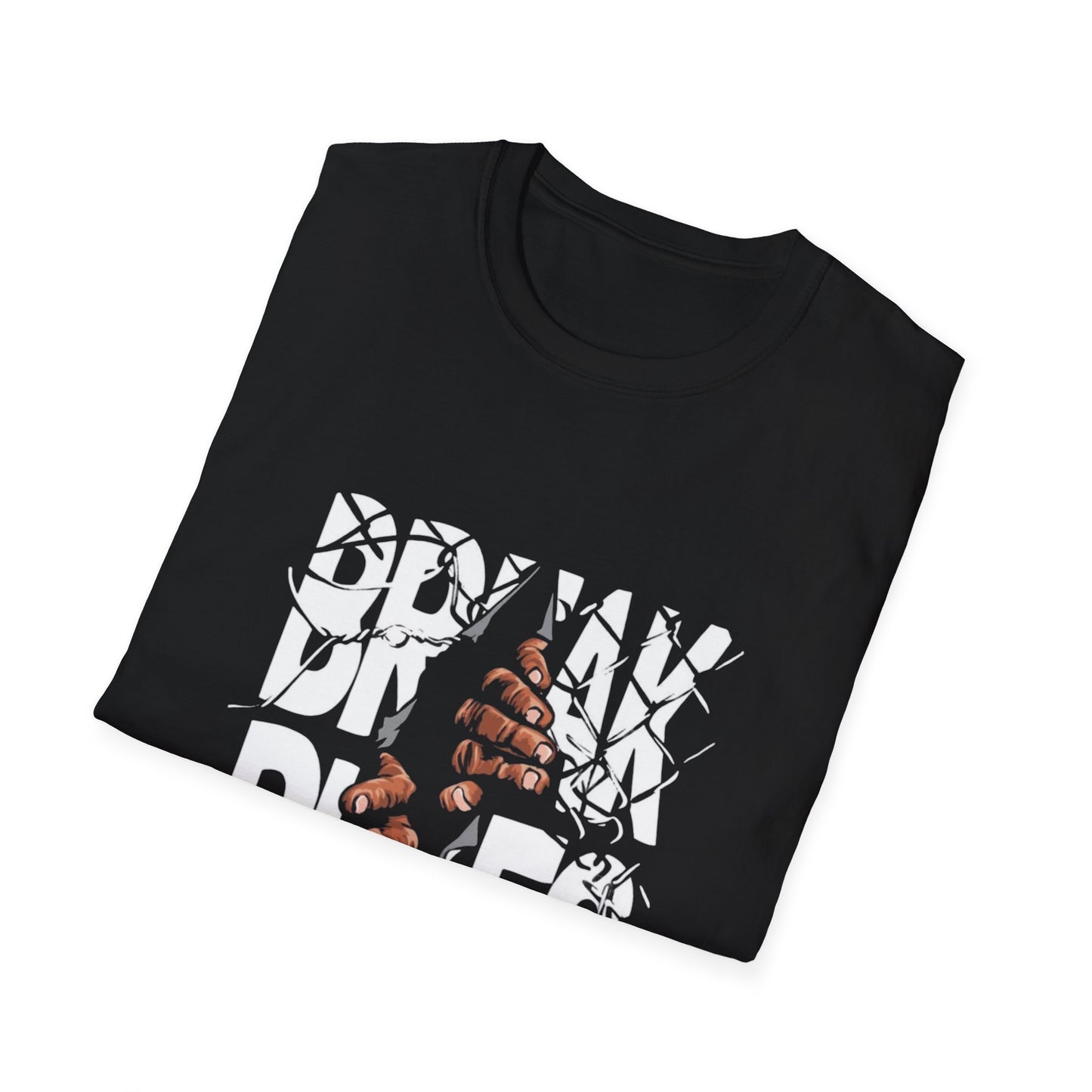 Break Rules Unisex Softstyle T-Shirt - Casual Streetwear, Everyday Wear, Gift for Rebels, Statement Tee, Unique Fashion