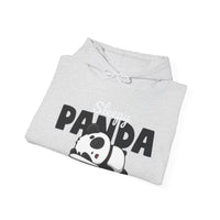 Cozy Panda Sweatshirt, Cute Animal Hoodie, Unisex Cute Apparel, Perfect Gift for Animal Lovers, Relaxation Style, Casual Wear